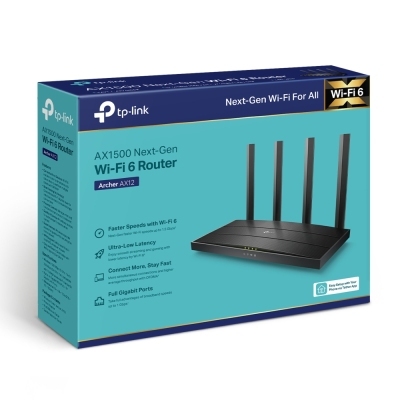 Archer AX12 - AX1500 Wi-Fi 6 Router